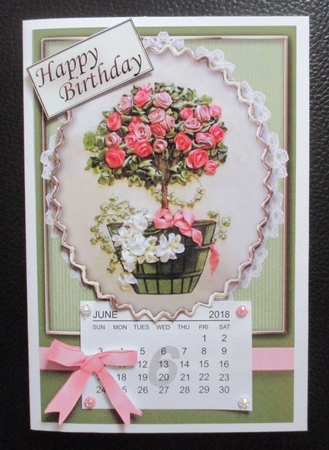 Birthday Floral Quick card by Davina Rundle
