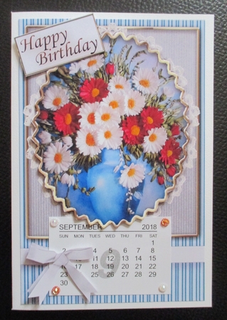 Birthday Floral Quick card by Davina Rundle