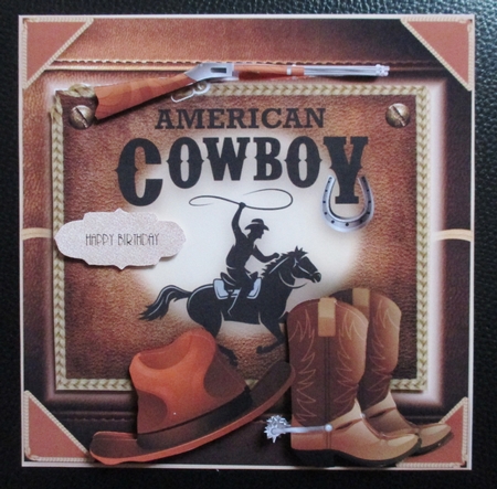 At The Ranch Card Front Kit by Davina Rundle