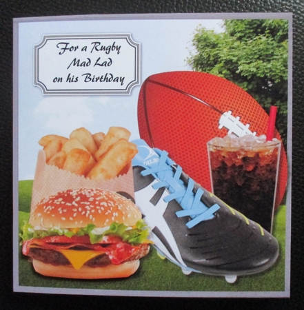 Rugby mad with fast food by Davina Rundle