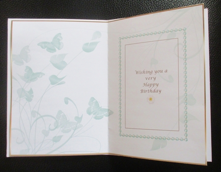 Butterfly Green Insert 1 by Davina Rundle
