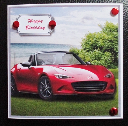Sports car by Davina Rundle