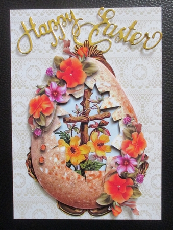 Eggstravaganza - The Cross Egg by Davina Rundle