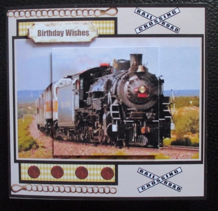 Train on the plains  by Davina Rundle