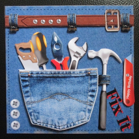 8x8 the male tool belt min kit by Davina Rundle