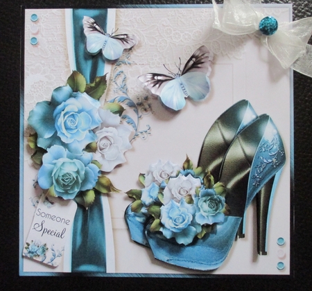 The Blue Satin Shoes by Davina Rundle