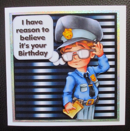 Cop Car by Davina Rundle