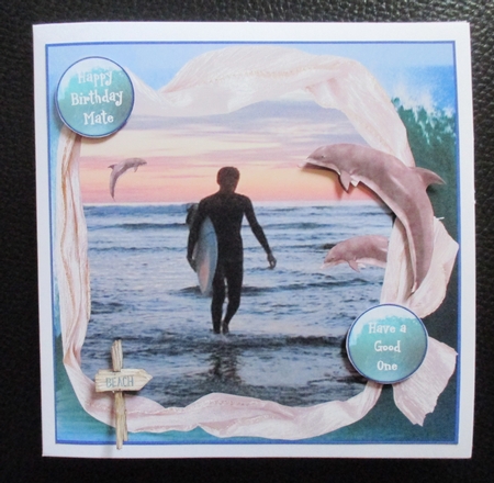 SURF DUDE BIRTHDAY by Davina Rundle