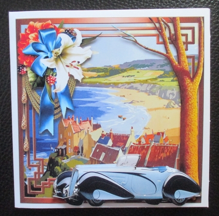 1920s View - Yorkshire Coast by Davina Rundle