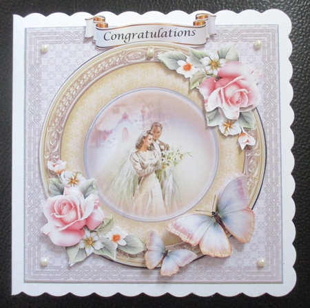 Wedding Vintage card by Davina Rundle