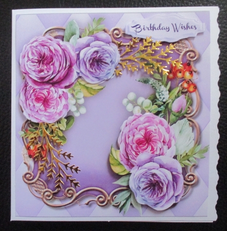 Shades of Lilac Roses by Davina Rundle
