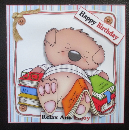 8x8 take it easy dad mini kit by Davina Rundle