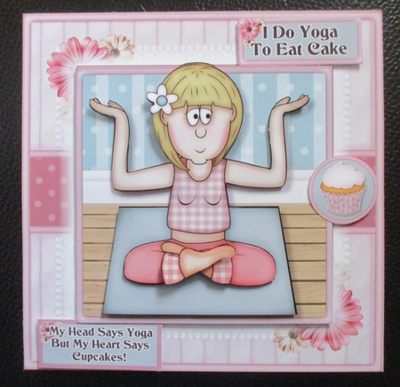 Yoga Class Rita 6 Page Kit Including Money Wallet by Davina Rundle