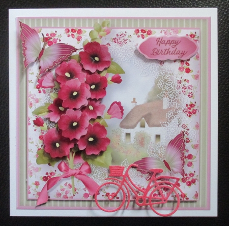Country Cottage Decoupage Card Mini Kit by Davina Rundle