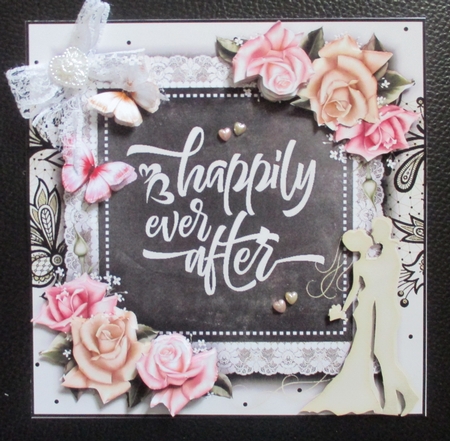 Happily Ever After Card Front Kit by Davina Rundle