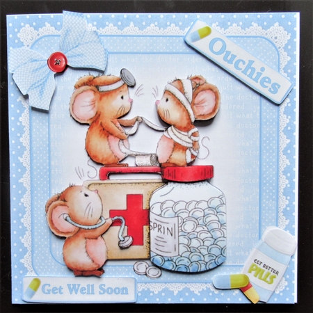 8x8 just what the doctor ordered mini kit by Davina Rundle