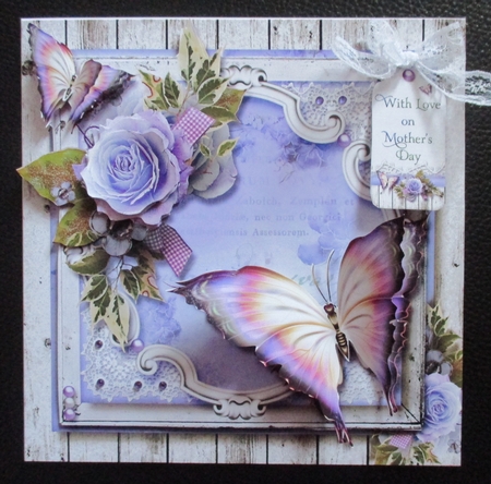 Lilac Butterflies by Davina Rundle