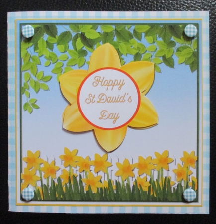 ST DAVIDS DAY quick card sheet by Davina Rundle