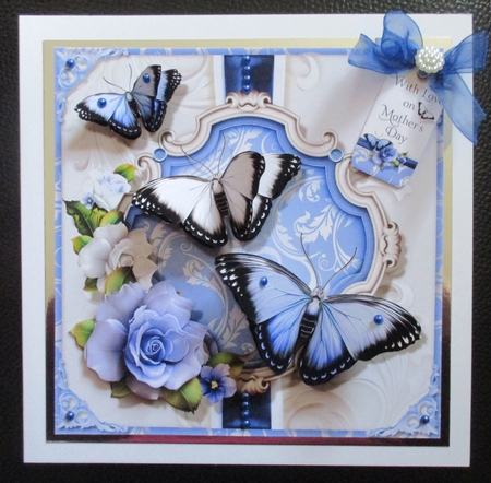 Blue Butterfly Medley by Davina Rundle