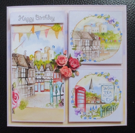 The town by Davina Rundle