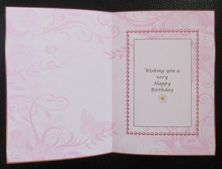 Soft Peach Butterfly Insert 3 by Davina Rundle