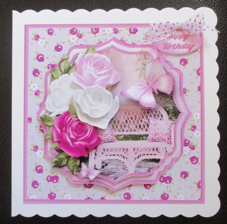 Quiet Garden - Layered Card Mini Kit by Davina Rundle