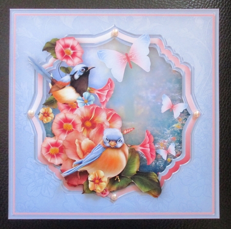 Two Little Birds - Layered Card Mini Kit by Davina Rundle