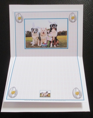 JJ PETS LOVE EASTER TOO DOGGIE PALS A5 INSERT by Davina Rundle