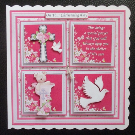 CHRISTENING 7.5 Quick Layer Cards Bumper Kit by Davina Rundle