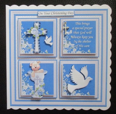 CHRISTENING 7.5 Quick Layer Cards Bumper Kit by Davina Rundle