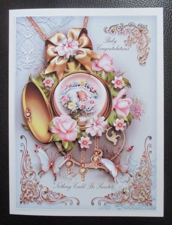 Baby Boy Congratulations by Davina Rundle