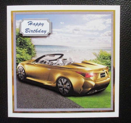 High performance car by Davina Rundle