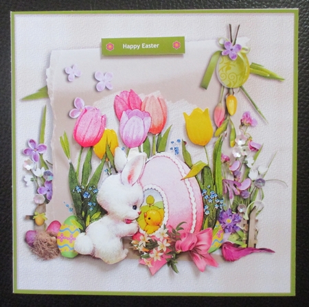 Pretty Easter Bunny 2 by Davina Rundle