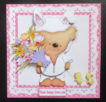 8x8 bunny costume bear mini kit by Davina Rundle