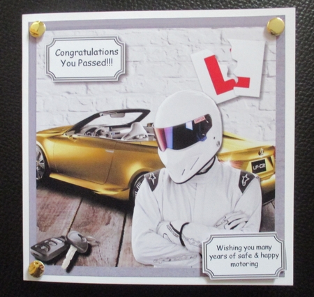 Congratulations on passing your driving test by Davina Rundle