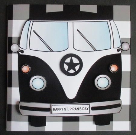 CAMPER VAN STEP BY STEP SHEET - BLACK by Davina Rundle