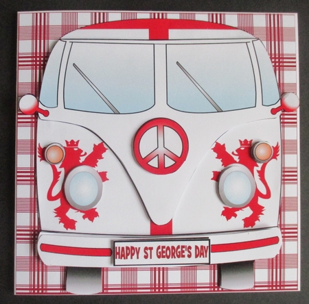 CAMPER VAN STEP BY STEP SHEET - ENGLAND by Davina Rundle