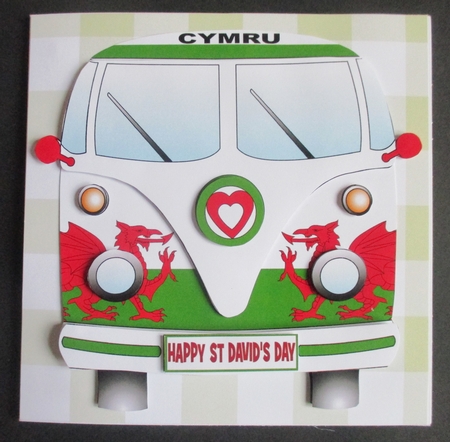 CAMPER VAN STEP BY STEP SHEET - WALES by Davina Rundle