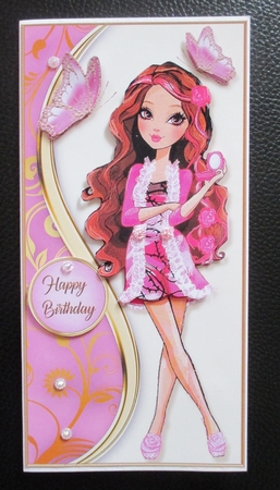 DL Pretty Teens Card Front Bumper Kit 2 by Davina Rundle