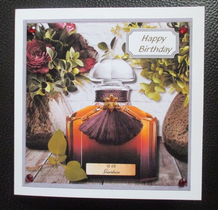 Perfume and flowers in rustic rich shades by Davina Rundle