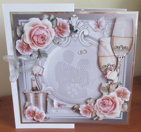 Anniversary, Wedding, Silver Anniversary mini kit by Davina Rundle