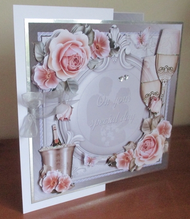Anniversary, Wedding, Silver Anniversary mini kit by Davina Rundle