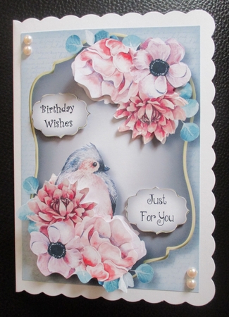 Beautiful Bird & Blooms by Davina Rundle