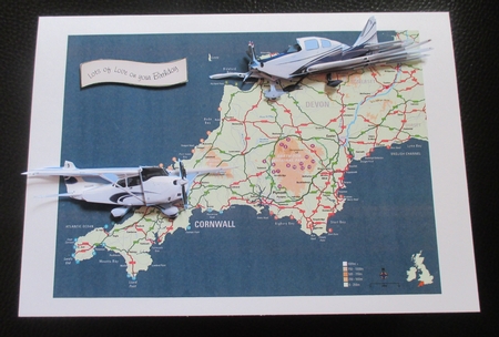 Cessna Aircraft decoupage sheet by Davina Rundle