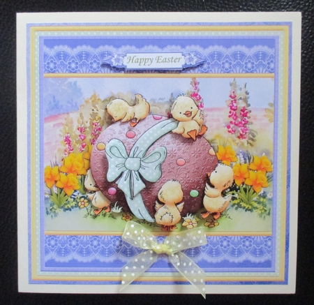 Easter Egg Fun 7.5 Decoupage & Insert Mini Kit by Davina Rundle