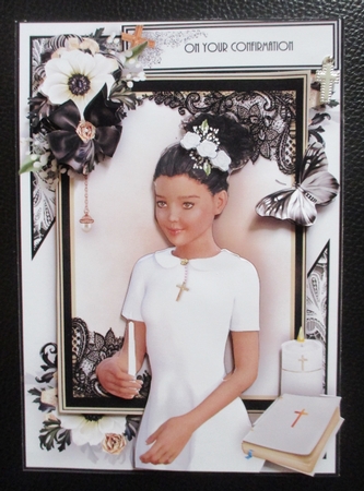 Mixed Race Communion Card Kit by Davina Rundle