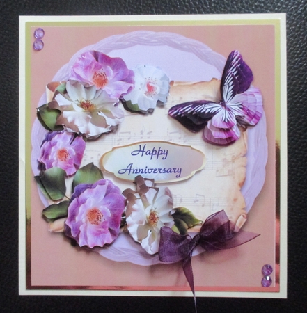 wild rose many greetings by Davina Rundle