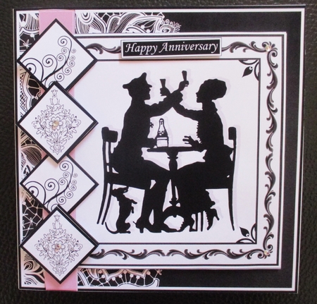 CELEBRATIONS SILHOUETTE 7.5 Quick Layers Card & Insert Mini Kit by Davina Rundle