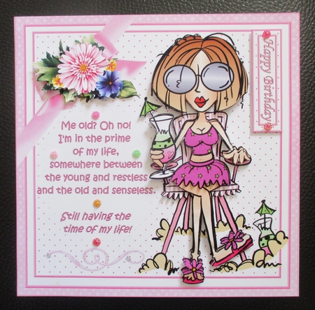 8x8 JJ old? not me 2 mini kit by Davina Rundle
