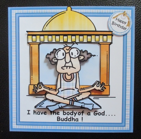 8x8 Gus has the body of a God mini kit by Davina Rundle